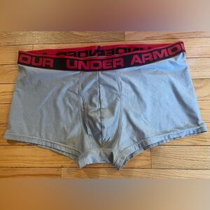 Under Armour Grey Polyester Trunks Size 2XL